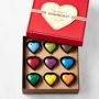 John & Kira's Chocolate Rainbow Hearts