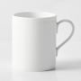 Apilco Beaded Hemstitch Porcelain Mugs, Set of 4