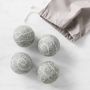 Hold Everything Gleener Dryer Dots 4-Pack, Heather Grey