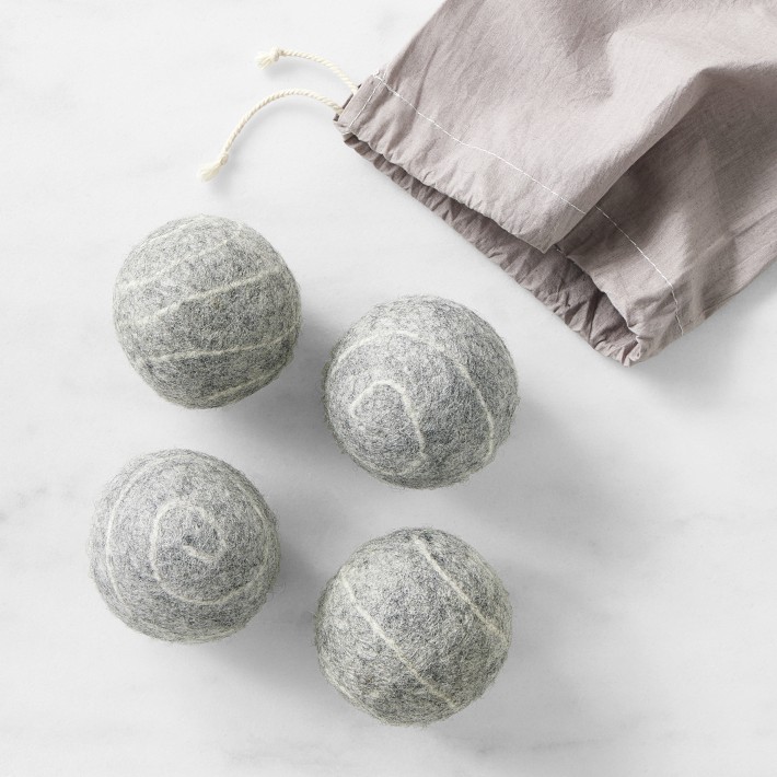 Hold Everything Gleener Dryer Dots 4-Pack, Heather Grey