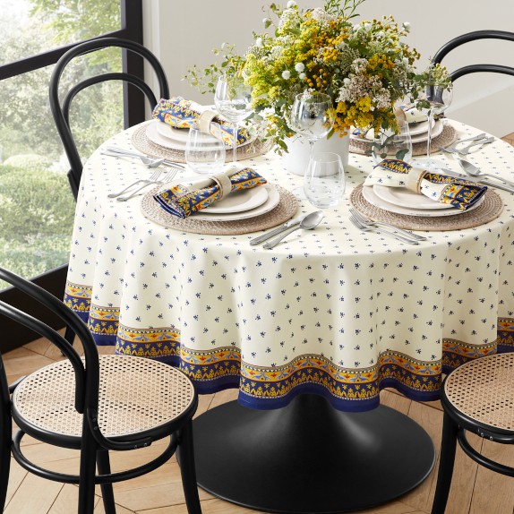 Country outlet French Tablecloth Farmhouse 90