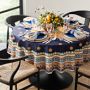 Milazzo Sicily Tablecloth, 70" Round