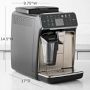 Philips 4400 Fully Automatic Espresso Machine with LatteGo &amp; Iced Coffee