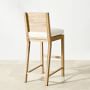Larnaca Outdoor Natural Teak Bar Stool