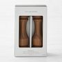 Williams Sonoma Walnut Salt &amp; Pepper Mills Set