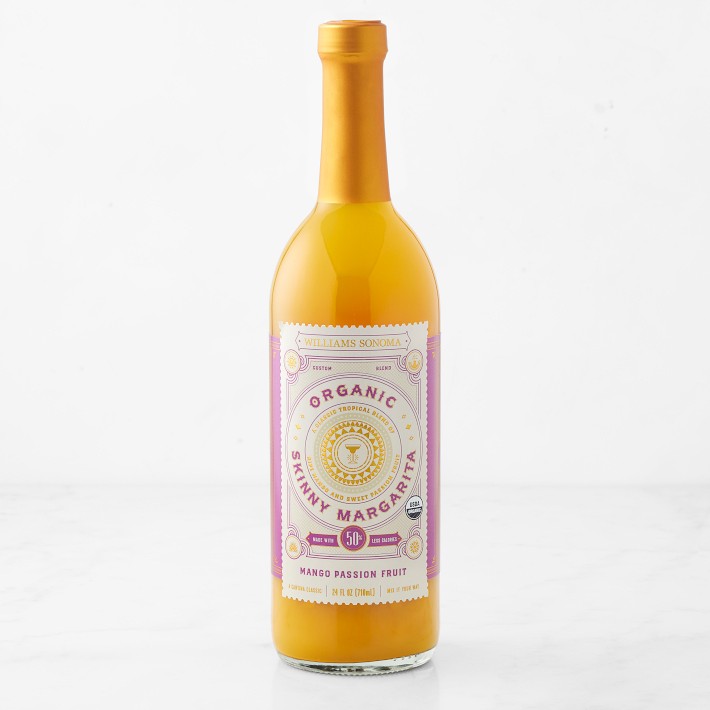 Williams Sonoma Skinny Organic Margarita Mix, Mango Passion Fruit