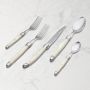 Jean Dubost Laguiole 5-Piece Flatware Set, Ivory