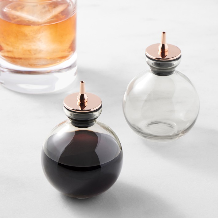 Williams Sonoma x Billy Reid Bitters Bottles, Set of 2