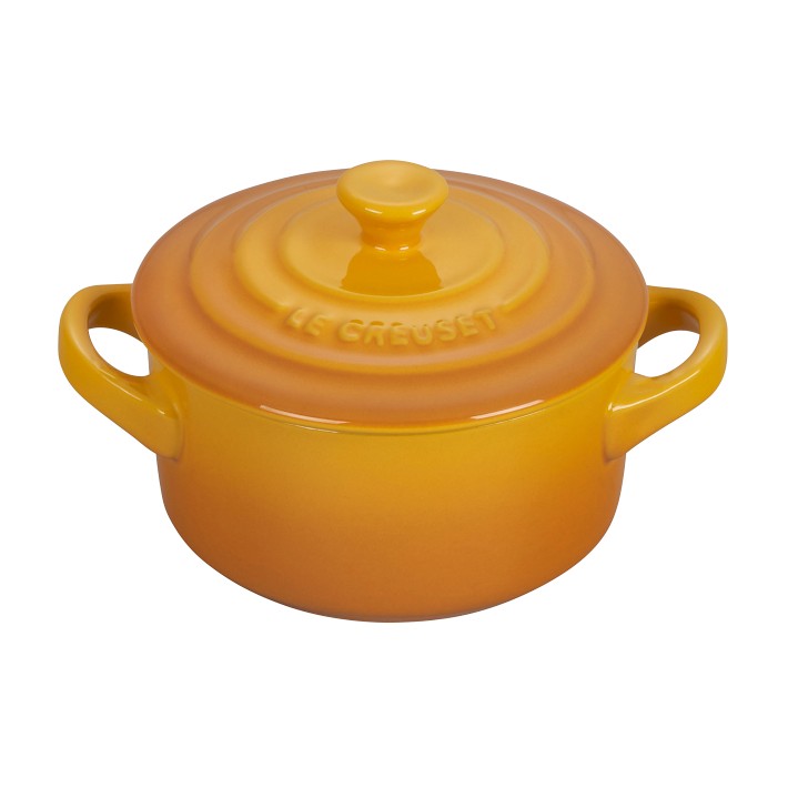 Le Creuset Stoneware Mini Round Cocotte, Color: Nectar
