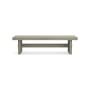 San Clemente Grey Teak Rectangle Coffee Table