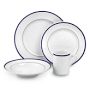 Brasserie Porcelain 16-Piece Dinnerware Sets