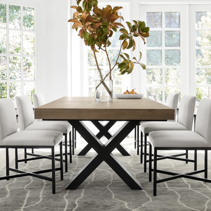 Navarro Extendable Rectangular Dining Table (98&quot;-120&quot;)