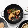 Williams Sonoma Signature Thermo-Clad&#8482; Nonstick Open Wok with Helper Handle, 14&quot;