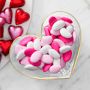 Heart 2-Piece Glass Serving Bowl Set
