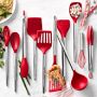 Williams Sonoma Stainless-Steel Silicone Slotted Spoon