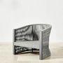 Pasadena Outdoor Metal Club Chair