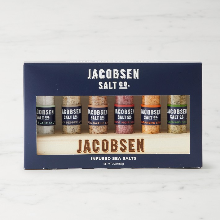 Jacobsen Salt Co. Vial Set, Set of 6