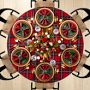 Classic Tartan Plaid Round Tablecloth