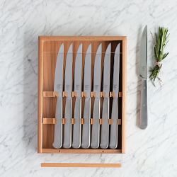 Zwilling Stainless-Steel Knives with Tray, Set of 8
