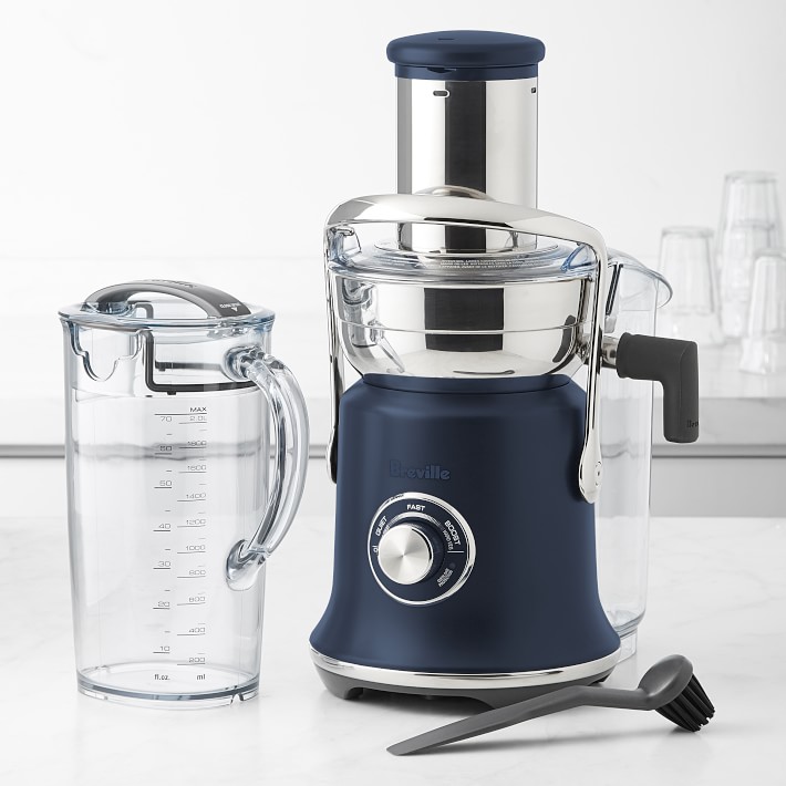 Breville Juice Fountain Cold, Extra-Large, Damson Blue