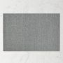 Chilewich Easy Care Heathered Shag Big Mat, Fog, 36"x60"