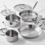 All-Clad D3&#174; Tri-Ply Stainless-Steel 8-Piece Cookware Set