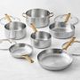 GreenPan&#8482; Reserve Uncoated Stainless-Steel 10-Piece Cookware Set