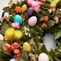 Easter Egg Live Wreath, 24&quot;