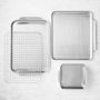 Williams Sonoma Thermo-Clad Stainless Steel Ovenware, Set of 4