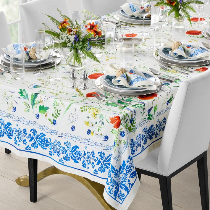 Wildflower Tablecloth, 70"x108"