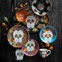 Day of the Dead Dinner Plates