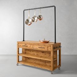 Wester Vintage Kitchen Cart (60&quot;)