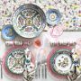 Famille Rose Salad Plates