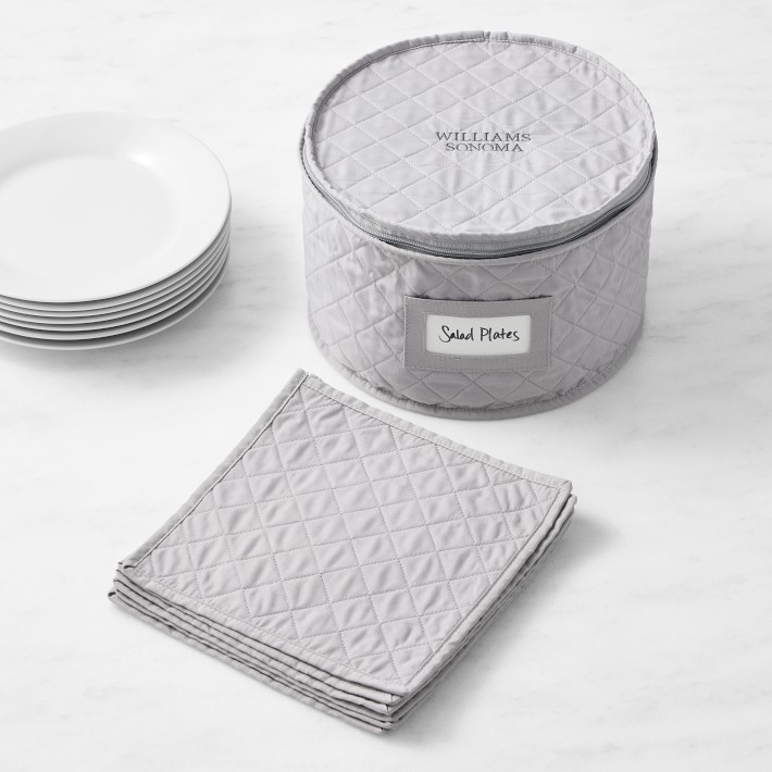 Hold Everything Functional Salad Plates Fabric Storage Case