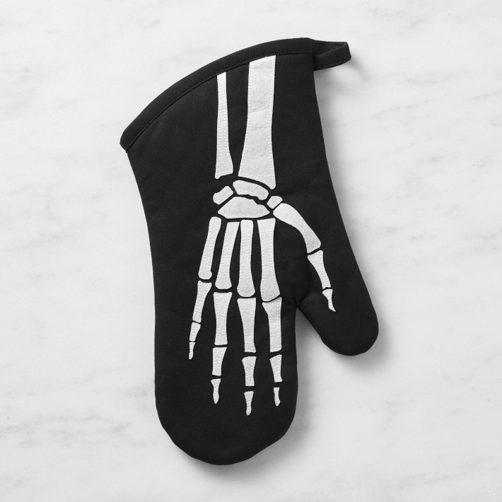 Skeleton Oven Mitt