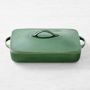 Essential Covered Rectangular Baker, 13" x 9", Green