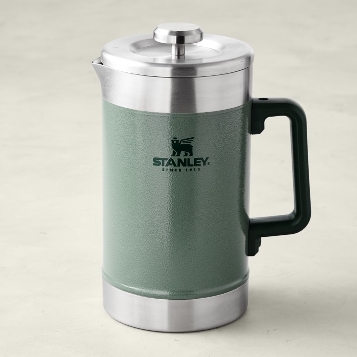 Stanley The Stay-Hot French Press, 48-Oz., Hammertone Green