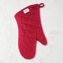 Williams Sonoma Solid Oven Mitt, Claret Red