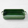 Essential Rectangular Baker, 13" x 9", Green