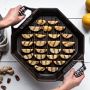 FINEX Seasoned Cast Iron Double-Handled Grill Pan, 12&quot;