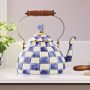 MacKenzie-Childs Royal Check Tea Kettle