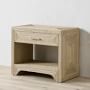 Point Reyes 1-Drawer Woven Nightstand (32&quot;)