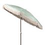 6.5' Round Beach State Summerland Portable Umbrella, Palm Beach
