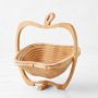 Bonnie &amp; Pop Dried Fruits Apple Tray Basket