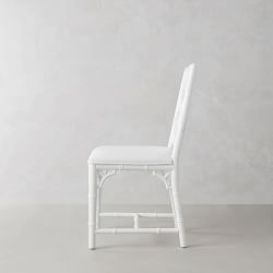 Chippendale Upholstered Bistro Side Chair