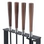 Hampton Walnut Fireplace Tool Set