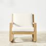 Larnaca Outdoor Natural Teak Rocker