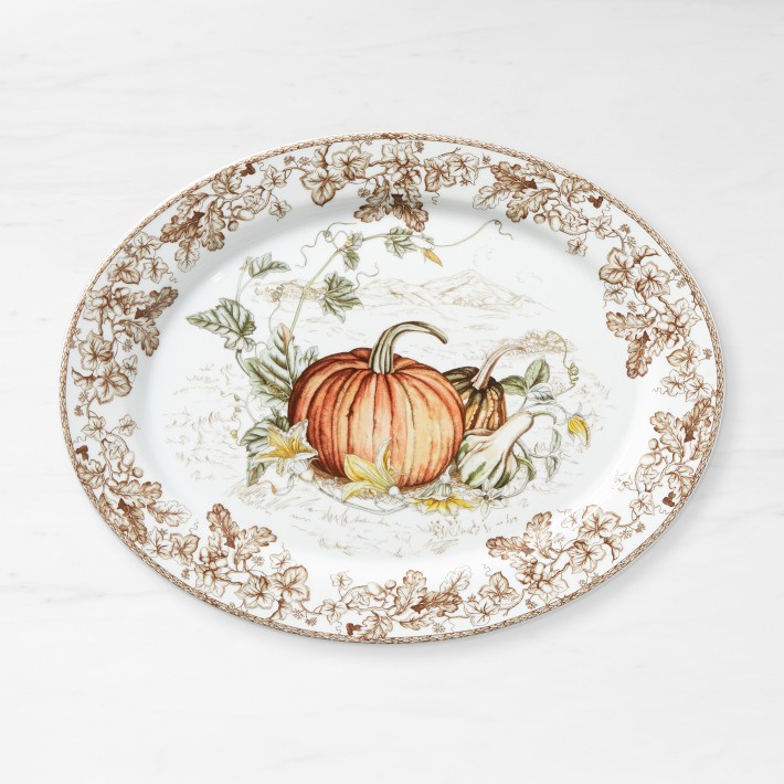 Plymouth Pumpkin Platter