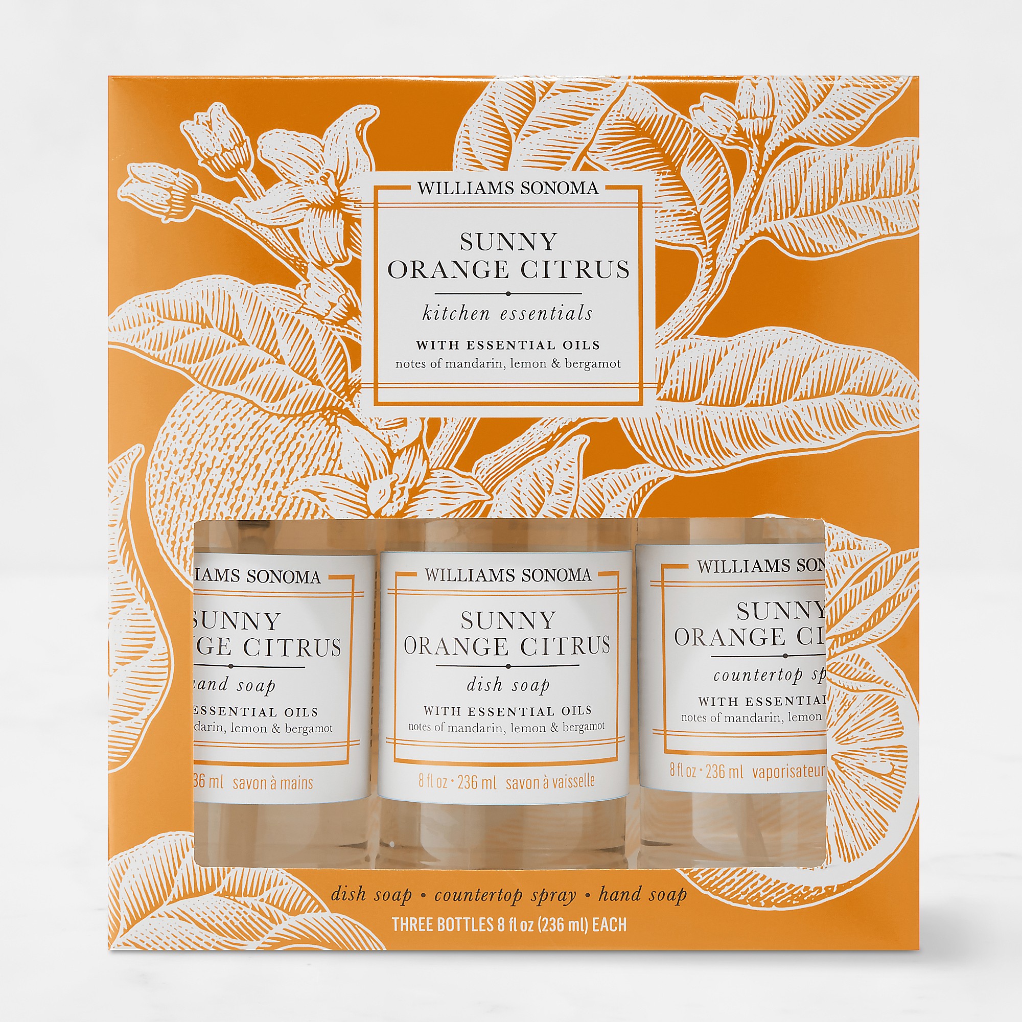 Williams Sonoma Sunny Orange Citrus Kitchen Essentials Kit