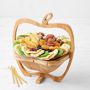Bonnie & Pop Dried Fruits Apple Tray Basket, Medium